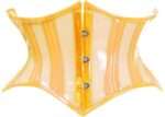 Yellow Vinyl Corset