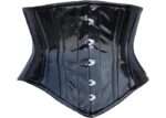 Black Vinyl Hourglass Corset