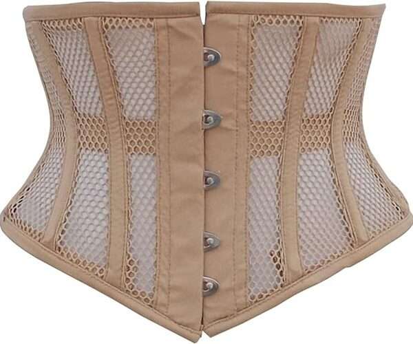 Nude Mesh Underbust Waist Training Hourglass Corset