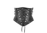 Gothic LARP PVC Waist Trainer Underbust Corset