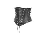 Gothic LARP PVC Waist Trainer Underbust Corset