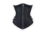 Longline Leather Underbust Corset