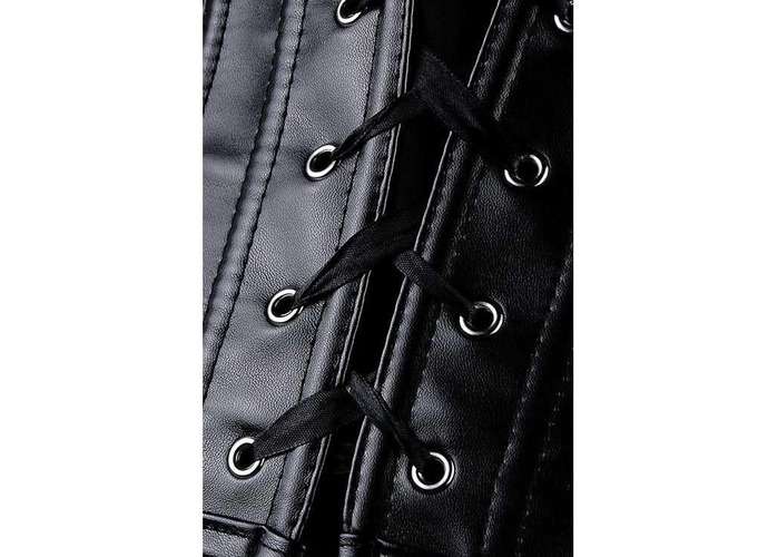 Leather Gothic Overbust Corset