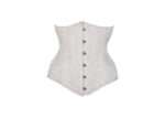 Cream Brocade Expert Waist Training Longline Underbust Corset