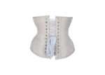 Cream Brocade Expert Waist Training Longline Underbust Corset