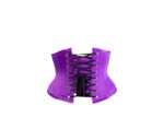 PURPLE SATIN WAIST TRAINING WASPIE UNDERBUST