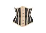 Beige Mesh Waist Training Fronted Underbust