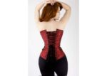 Red Longline Steampunk Corset