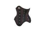 Underbust Steampunk Corset With Steel Busk and Swing Hook