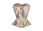 Printed Hourglass Overbust Corset