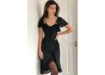 Evening Black Gothic Corset Dress