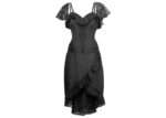 Evening Black Gothic Corset Dress