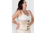 Ivory Underbust With Gold Detailing