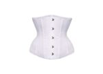 White Expert Waist Trainer Underbust Bridal Corset