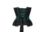 Historic Inspired Gothic Green Waist Taming Overbust