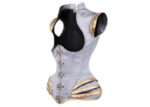 Space Captain Steampunk strap Underbust corset