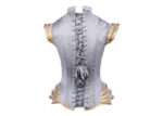 Space Captain Steampunk strap Underbust corset