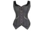 Pinstripe Strap Waistcoat Corset