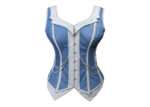 Double Denim WaistCoat Corset