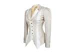 Ivory Corset Gothic Tuxedo Jacket