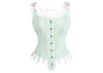 Historically Inspired Spearmint Corset top