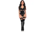 vinyl corset , patent corset pvc tops