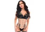 vinyl corset , patent corset pvc tops