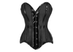 vinyl corset , patent corset pvc tops