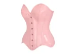 vinyl corset , patent corset pvc tops