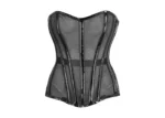 vinyl corset , patent corset pvc tops