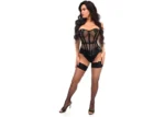 vinyl corset , patent corset pvc tops