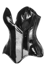 vinyl corset , patent corset pvc tops
