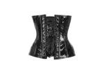 vinyl corset , patent corset pvc tops