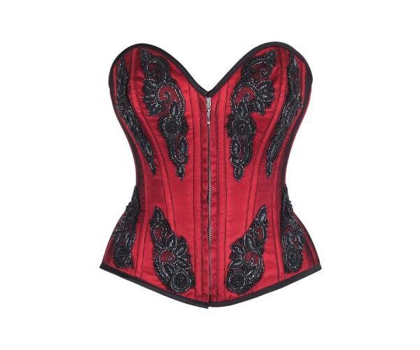 vintage clothing , vintage corset , women corset top ,corset top