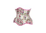 vintage clothing , vintage corset , women corset top ,corset top