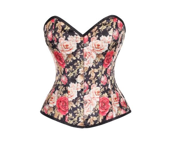 vintage clothing , vintage corset , women corset top ,corset top