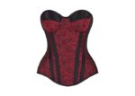 vintage clothing , vintage corset , women corset top ,corset top