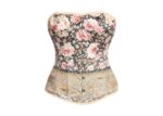 vintage clothing , vintage corset , women corset top ,corset top