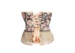 vintage clothing , vintage corset , women corset top ,corset top