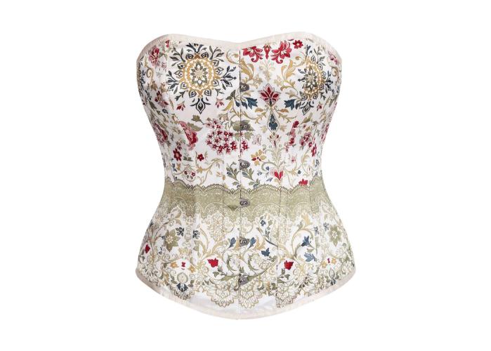 vintage clothing , vintage corset , women corset top ,corset top