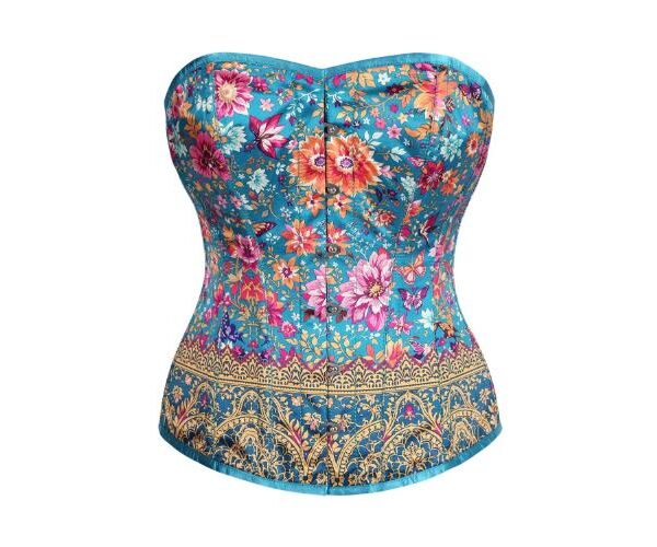 vintage clothing , vintage corset , women corset top ,corset top
