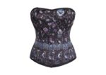 vintage clothing , vintage corset , women corset top ,corset top