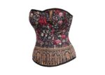 vintage clothing , vintage corset , women corset top ,corset top