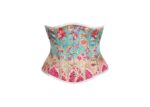 vintage clothing , vintage corset , women corset top ,corset top