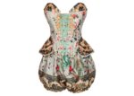 vintage clothing , vintage corset , women corset top ,corset top