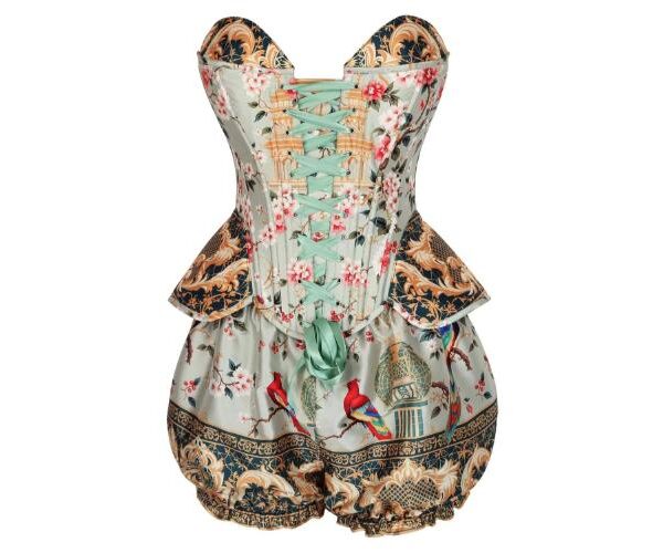 vintage clothing , vintage corset , women corset top ,corset top