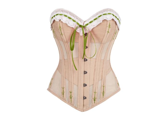 vintage clothing , vintage corset , women corset top ,corset top