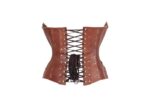 leather corset , waspie corset , waspie leather corset