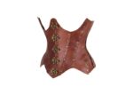 leather corset , waspie corset , waspie leather corset