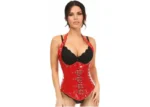 vinyl corset , patent corset pvc tops